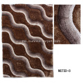Karpet Shaggy Polyester Soft &amp; Silk dengan Rekabentuk Pipa Rendah Mikrofiber
